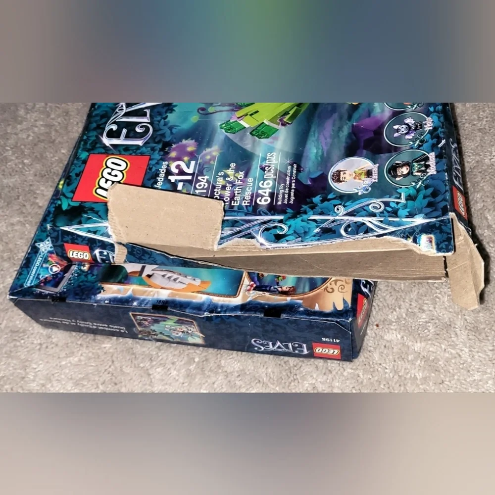 LEGO ELVES 41194 & 41195 -☆☐ ∎ EMPTY BOXES ∎ ☐☆